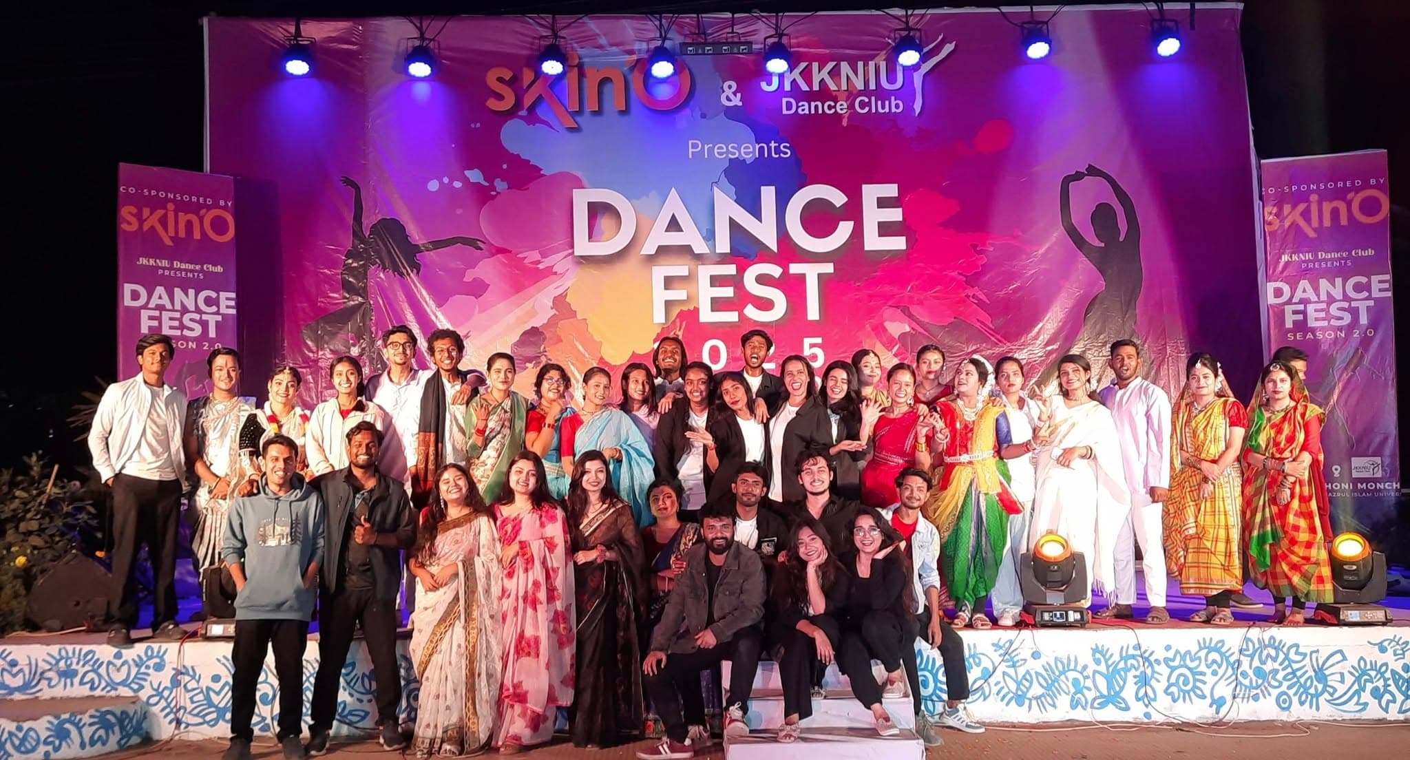 JKKNIU Dance Fest 2025 — skinO campus event